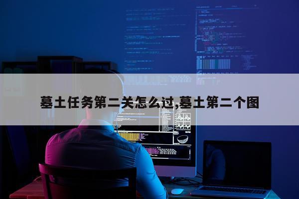 墓土任务第二关怎么过,墓土第二个图