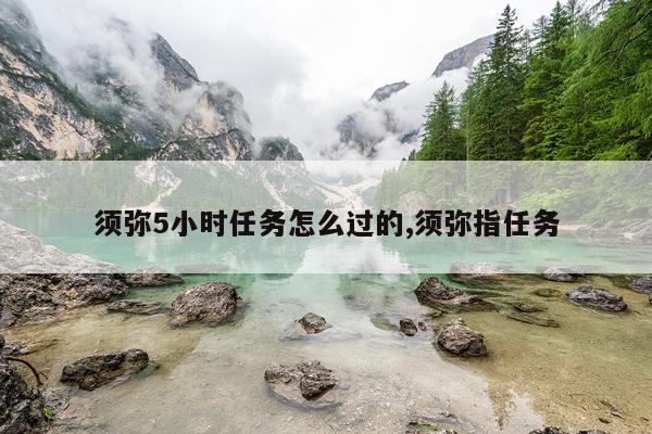 须弥5小时任务怎么过的,须弥指任务