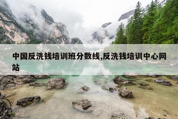 中国反洗钱培训班分数线,反洗钱培训中心网站