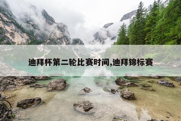 迪拜杯第二轮比赛时间,迪拜锦标赛
