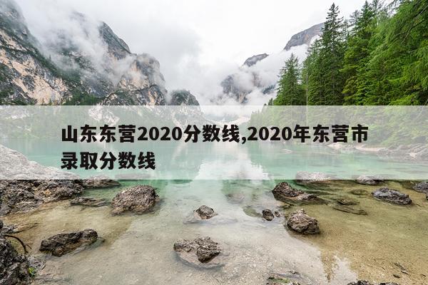 山东东营2020分数线,2020年东营市录取分数线