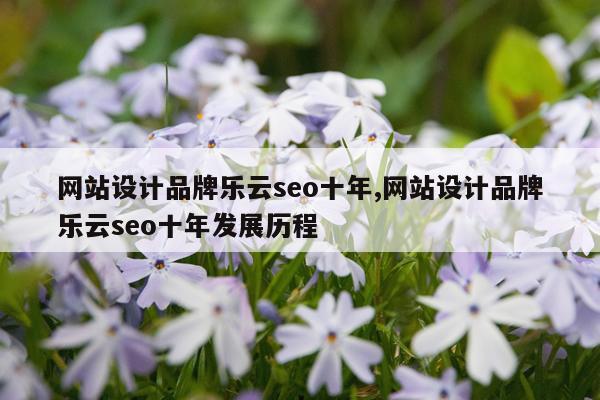 网站设计品牌乐云seo十年,网站设计品牌乐云seo十年发展历程